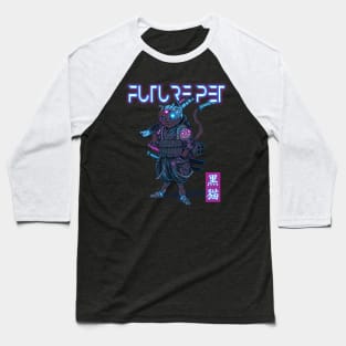 cyberpunk future cat Baseball T-Shirt